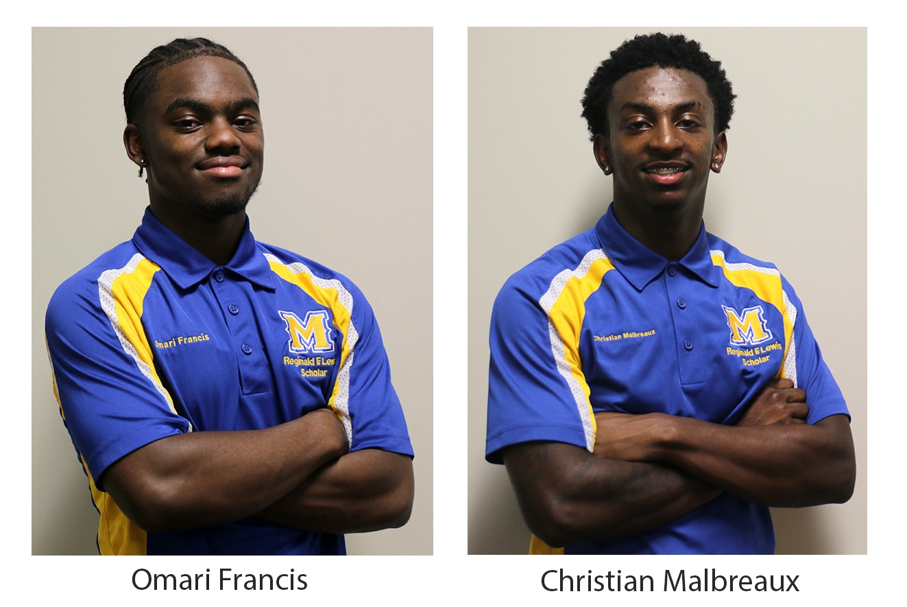 New McNeese Reginald Lewis Scholars 
