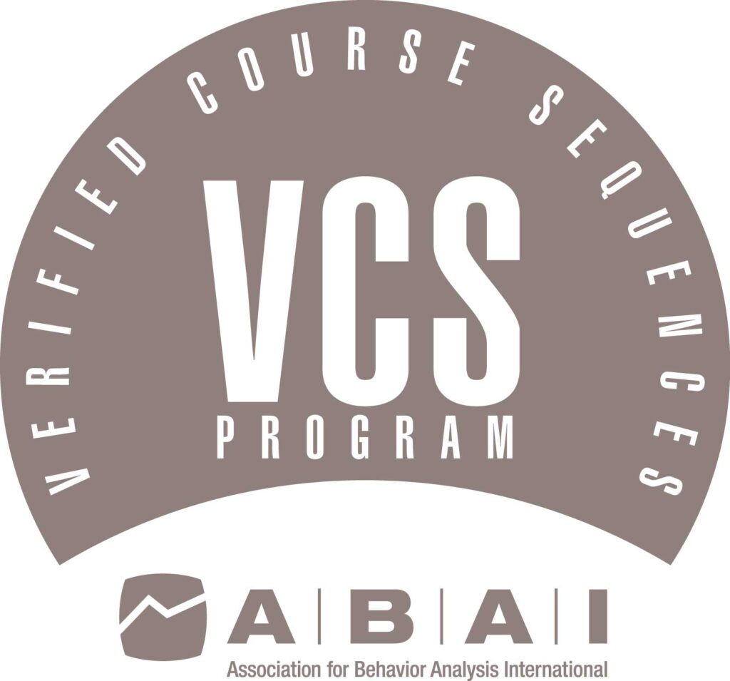 ABAI VCS Program logo, Verified Course Sequences, Association for Behavior Analysis International.
