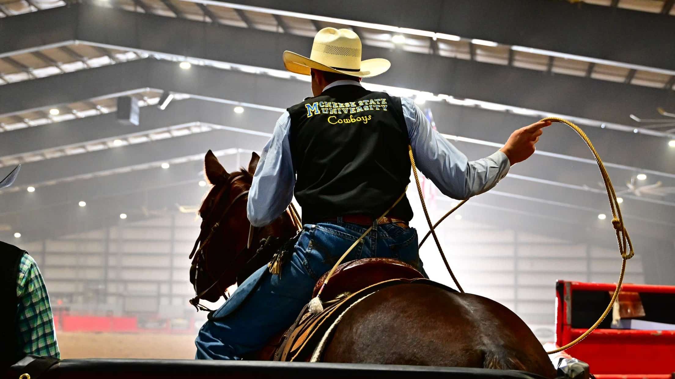 McNeese Men’s Rodeo Team is in First Place in Southern Region 