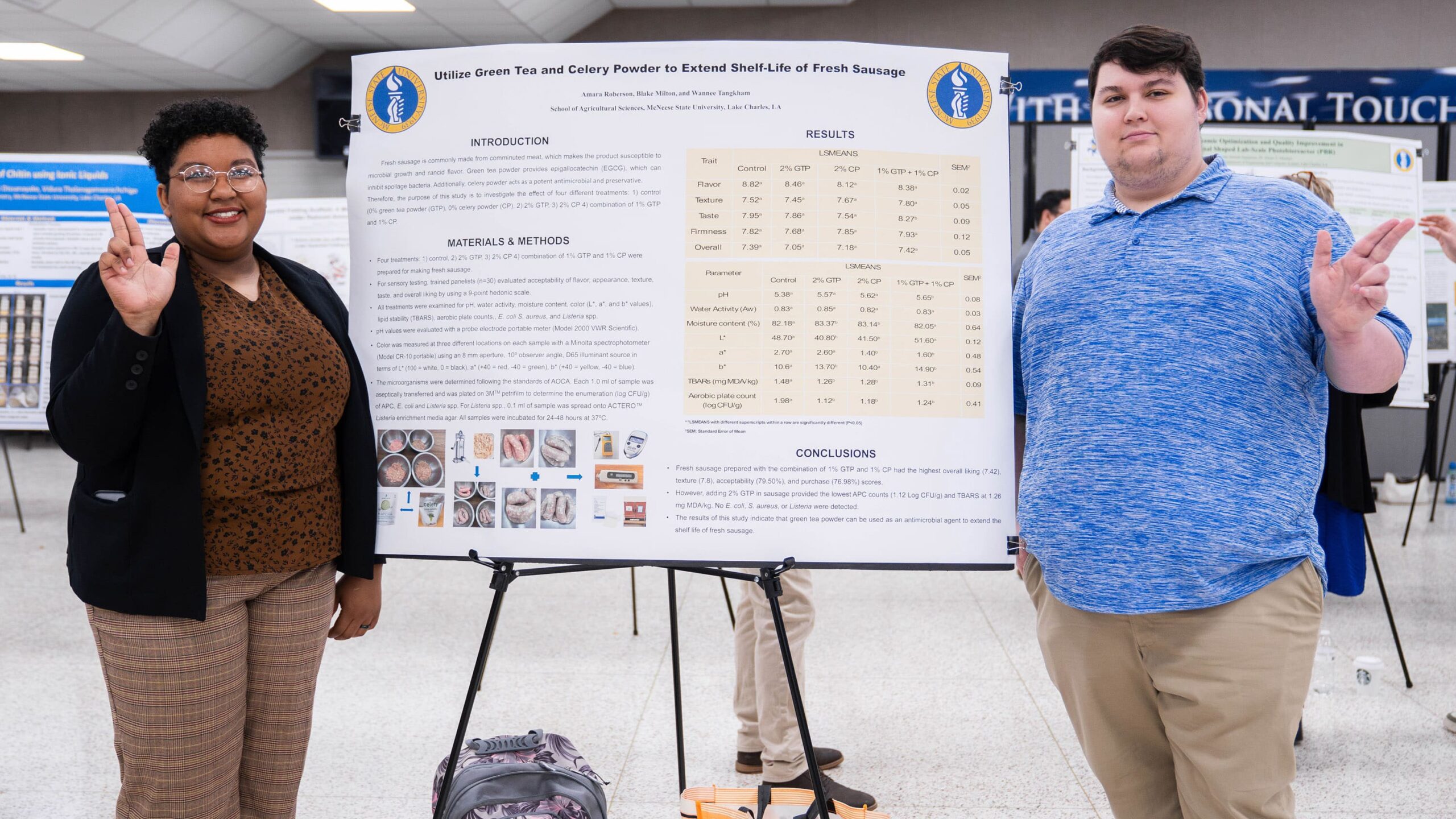 Undergraduate Research Examines Natural Ingredients in Food Preservation 